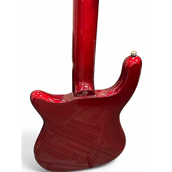 Used Epiphone Embassy Pro Candy Apple Red Electric Bass Guitar