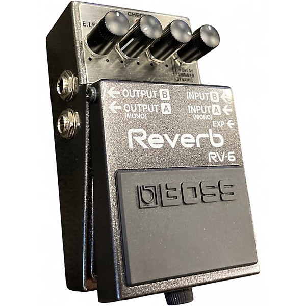 Used BOSS RV6 Digital Reverb Effect Pedal