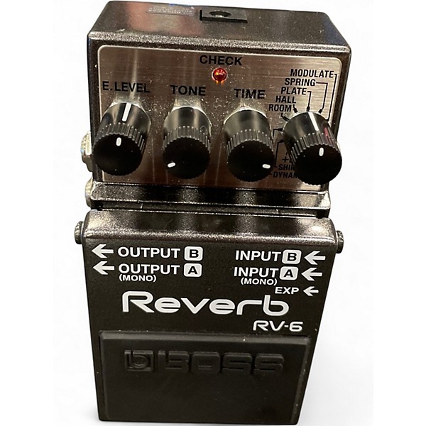 Used BOSS RV6 Digital Reverb Effect Pedal