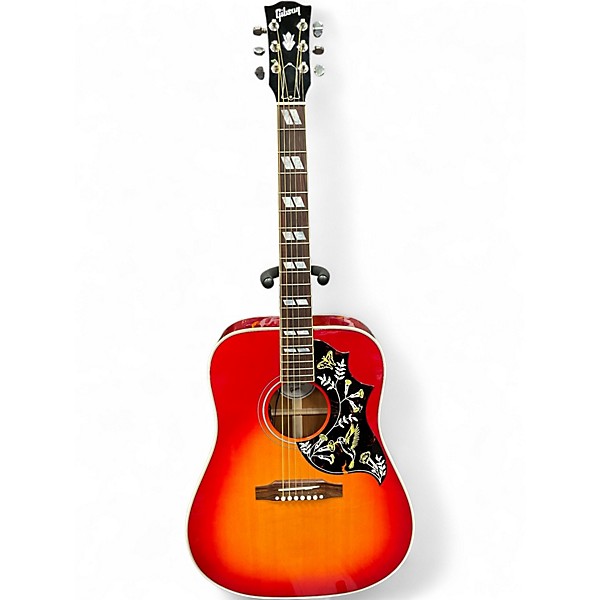 Used Gibson Hummingbird Heritage Cherry Sunburst Acoustic Electric Guitar