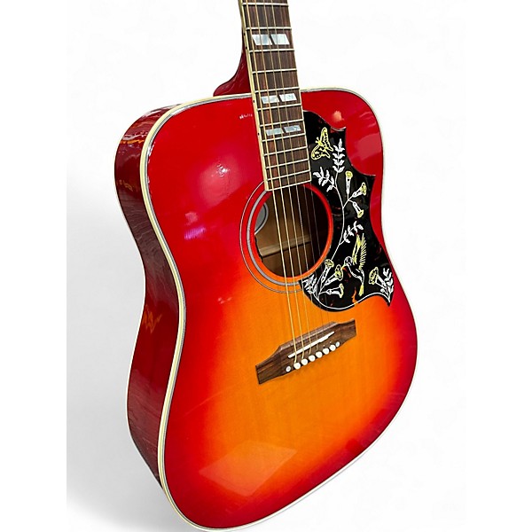 Used Gibson Hummingbird Heritage Cherry Sunburst Acoustic Electric Guitar