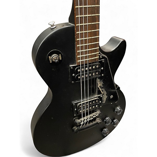 Used Epiphone Gothic Les Paul Studio Black Solid Body Electric Guitar