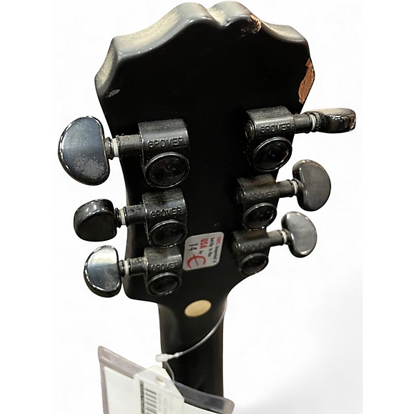 Used Epiphone Gothic Les Paul Studio Black Solid Body Electric Guitar
