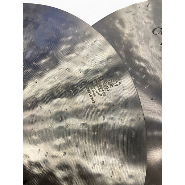 Used Zildjian 14in Zildjian 14in K Custom Dark Hi Hat Pair Cymbal