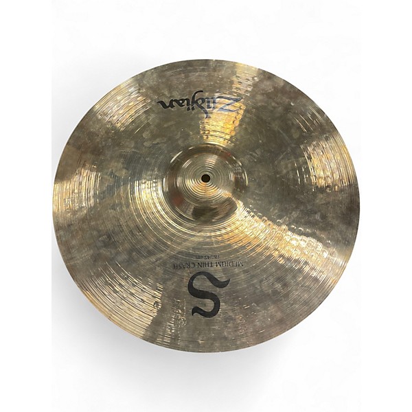 Used Zildjian 18in S Medium Thin Crash Cymbal