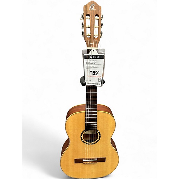 Used Ortega R121 7/8 Natural Classical Acoustic Guitar