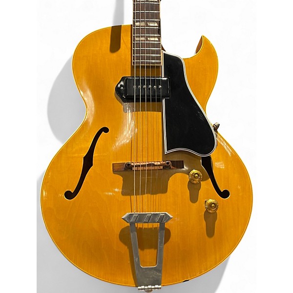 Vintage 1956 Gibson ES-175 1PU Natural Hollow Body Electric Guitar