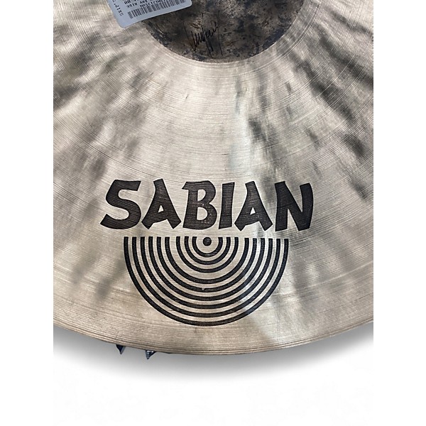Used SABIAN 21in HHX Raw Bell Dry Ride Cymbal