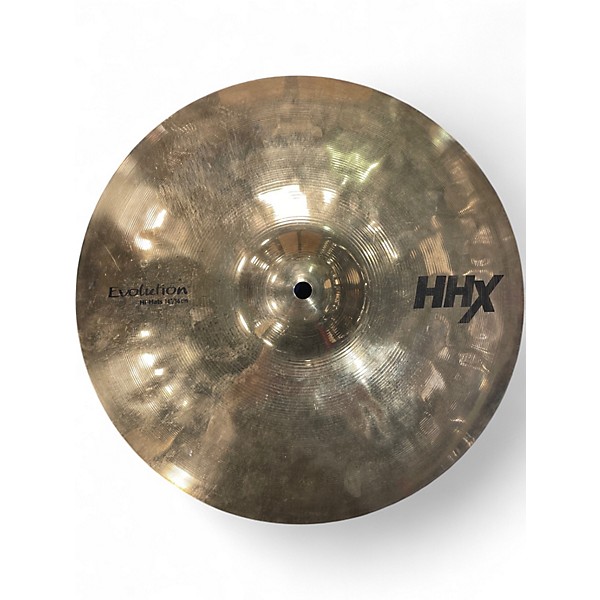 Used SABIAN 14in HHX EVOLUTION HI HAT PAIR Cymbal