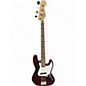 Used Fender Player Jazz Bass Maroon Electric Bass Guitar thumbnail