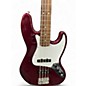 Used Fender Player Jazz Bass Maroon Electric Bass Guitar