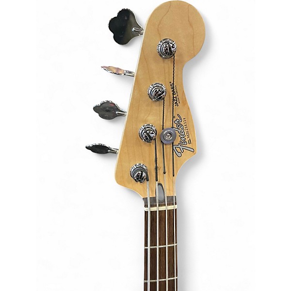 Used Fender Player Jazz Bass Maroon Electric Bass Guitar