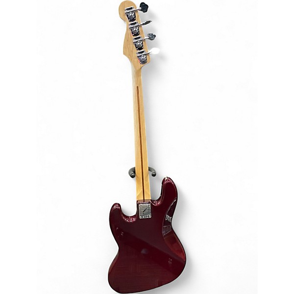 Used Fender Player Jazz Bass Maroon Electric Bass Guitar