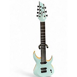 Used Schecter Guitar Research TAO 7 JOHN BROWNE SIGNATURE Blue Solid Body Electric Guitar
