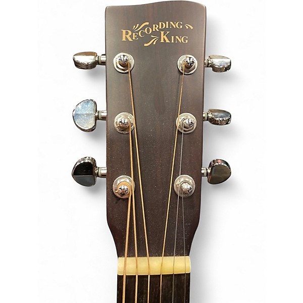 Used Recording King RP-A9M Natural Acoustic Guitar