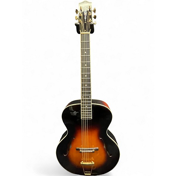Used The Loar LH700VS 2 Color Sunburst Acoustic Guitar