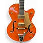 Used Gretsch Guitars G6120-60 Chet Atkins Signature Orange Hollow Body Electric Guitar