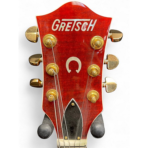 Used Gretsch Guitars G6120-60 Chet Atkins Signature Orange Hollow Body Electric Guitar