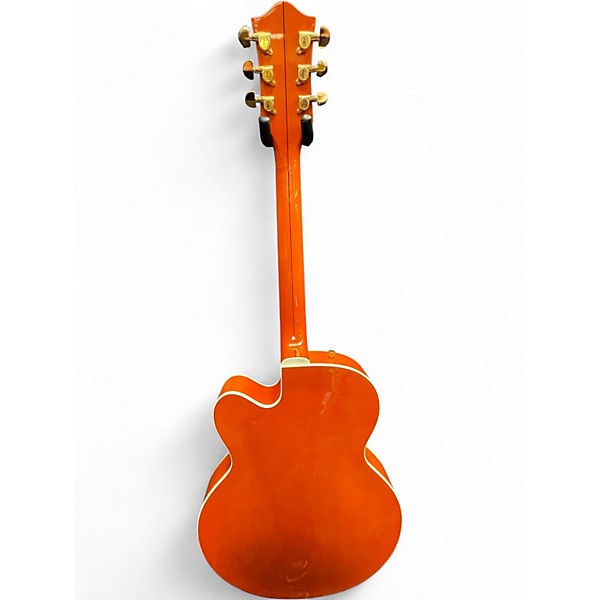 Used Gretsch Guitars G6120-60 Chet Atkins Signature Orange Hollow Body Electric Guitar
