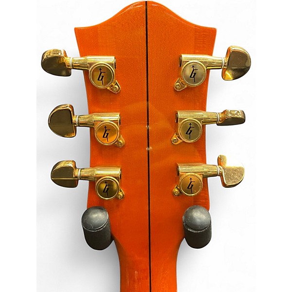 Used Gretsch Guitars G6120-60 Chet Atkins Signature Orange Hollow Body Electric Guitar