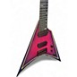 Used Ormsby Metal V Shocking Pink Solid Body Electric Guitar