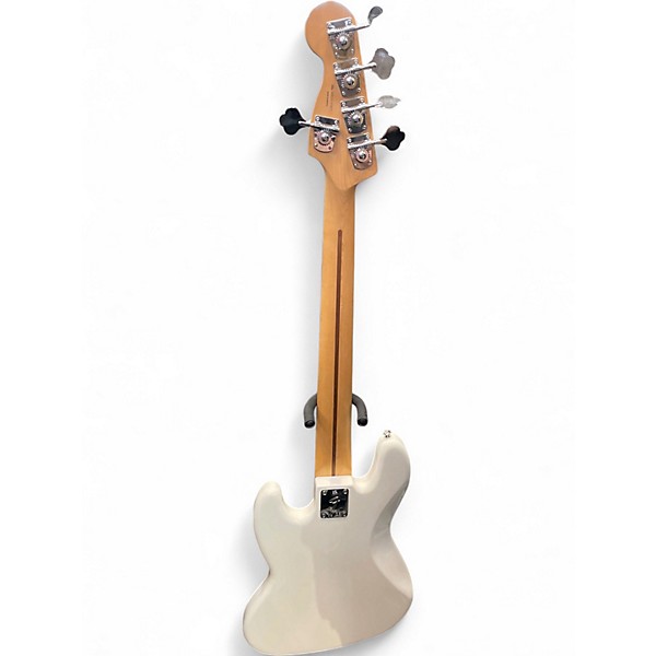Used Fender PLAYER JAZZ BASS V White Electric Bass Guitar