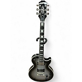 Used Epiphone Les Paul Custom SILVER BURST Solid Body Electric Guitar