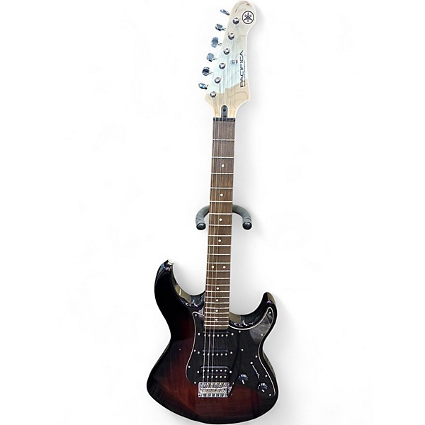 Used Yamaha Pacifica Deluxe PAC012 Deluxe 2 Color Sunburst Solid Body Electric Guitar