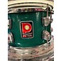 Used Premier 4 Piece Artist Club Birch British Racing Green Drum Kit thumbnail