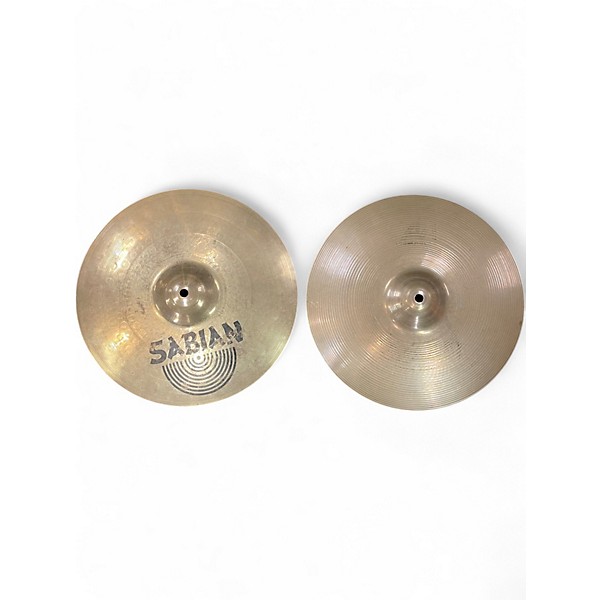 Used SABIAN 14in AAX Studio Hi-Hats Pair Cymbal