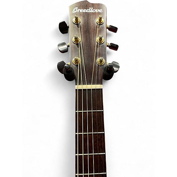 Used Breedlove Pursuit Concert Natural Acoustic Electric Guitar