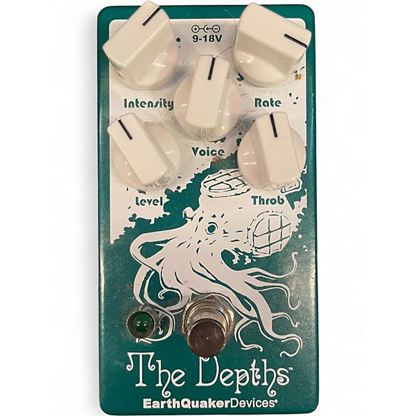 Used EarthQuaker Devices The Depths Optical Vibe Machine Effect Pedal
