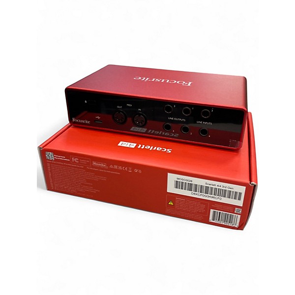 Used Focusrite Scarlett 4i4 Gen 3 Audio Interface