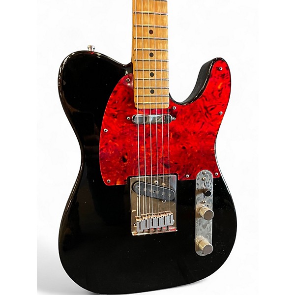 Vintage 1988 Fender American Standard Telecaster Black Solid Body Electric Guitar
