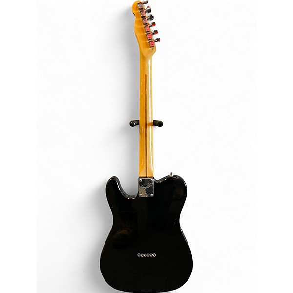 Vintage 1988 Fender American Standard Telecaster Black Solid Body Electric Guitar