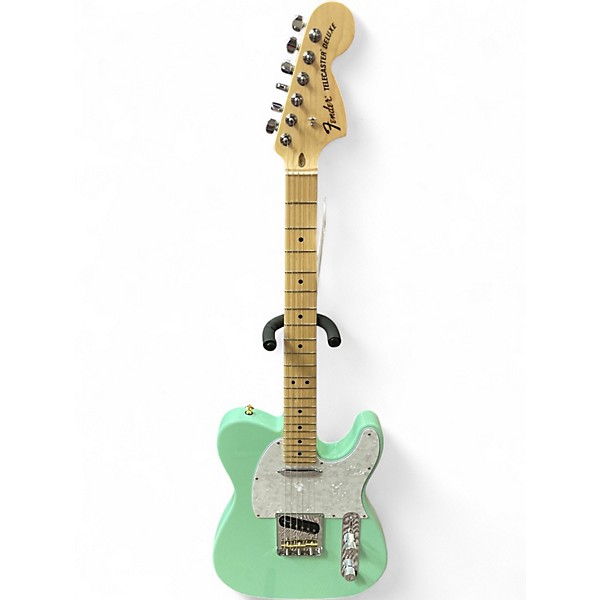 Used Fender Mod Shop Telecaster Surf Green Solid Body Electric Guitar