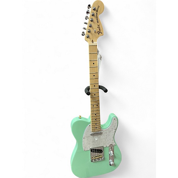 Used Fender Mod Shop Telecaster Surf Green Solid Body Electric Guitar