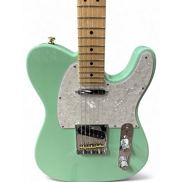 Used Fender Mod Shop Telecaster Surf Green Solid Body Electric Guitar