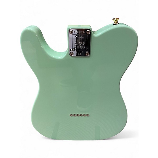 Used Fender Mod Shop Telecaster Surf Green Solid Body Electric Guitar