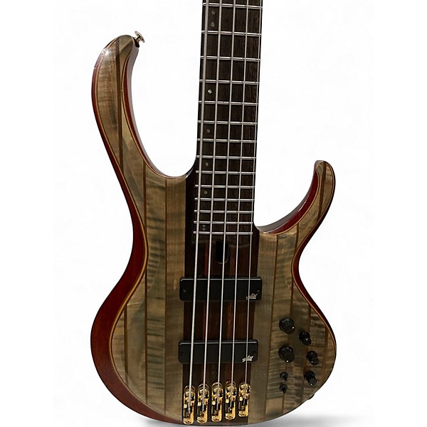 Used Ibanez BTB1935 Black Ice Low Gloss Electric Bass Guitar