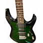 Used Ibanez Ibanez GRX70QA GIO RX Transparent Green Burst Solid Body Electric Guitar