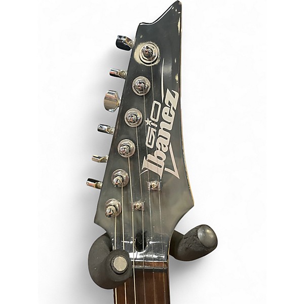 Used Ibanez Ibanez GRX70QA GIO RX Transparent Green Burst Solid Body Electric Guitar