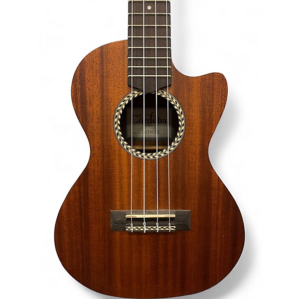 Used Cordoba 20TMCE Tenor Natural Ukulele