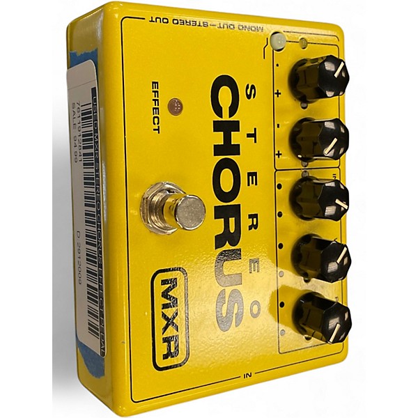 Used MXR STEREO CHORUS Effect Pedal