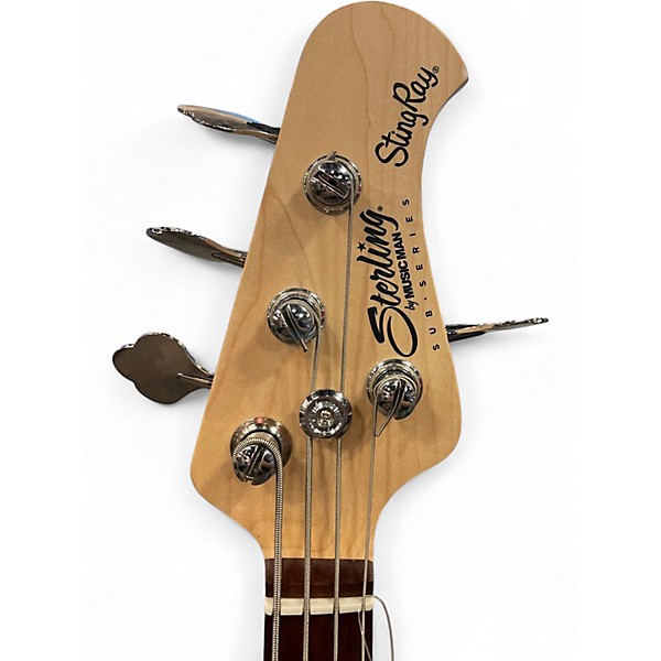Used Sterling by Music Man Ray4 Black Electric Bass Guitar