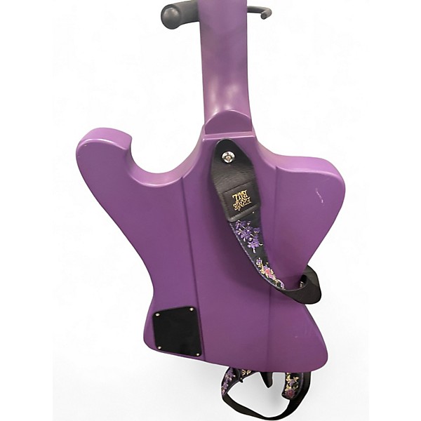 Used Hardlock SPIDER Purple Solid Body Electric Guitar