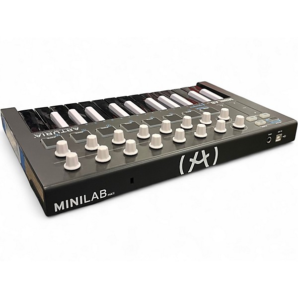 Used Arturia Minilab MKII MIDI Controller
