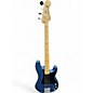 Used Fender American Performer Precision Bass Satin Lake Placid Blue Electric Bass Guitar thumbnail