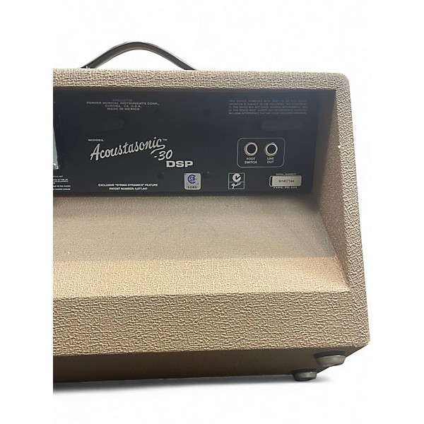 Used Fender Acoustasonic 30 DSP Acoustic Guitar Combo Amp