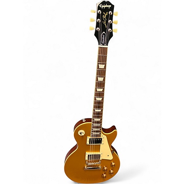 Used Epiphone Les Paul Standard 1950s Gold Solid Body Electric Guitar